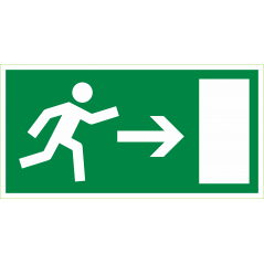 Evacuation à droite