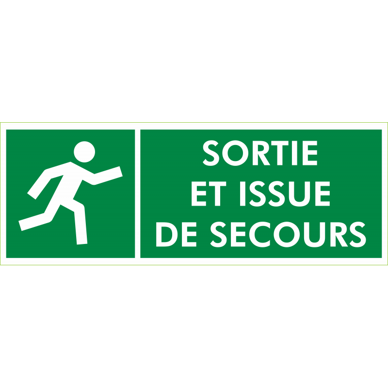 Issue et sortie de secours