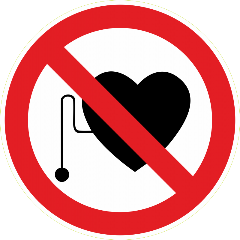 Stimulateurs cardiaques interdits