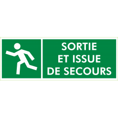 Sortie et issue de secours