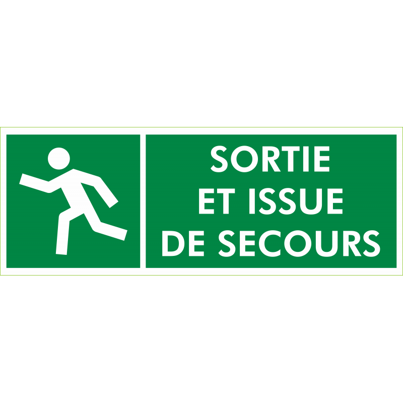 Sortie et issue de secours