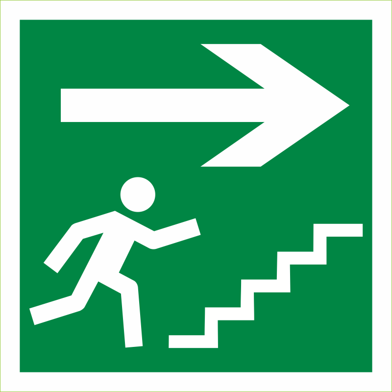 Escalier de secours