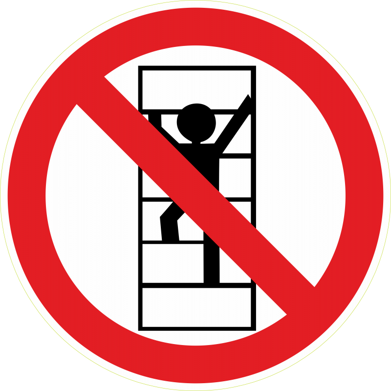 Interdiction de monter