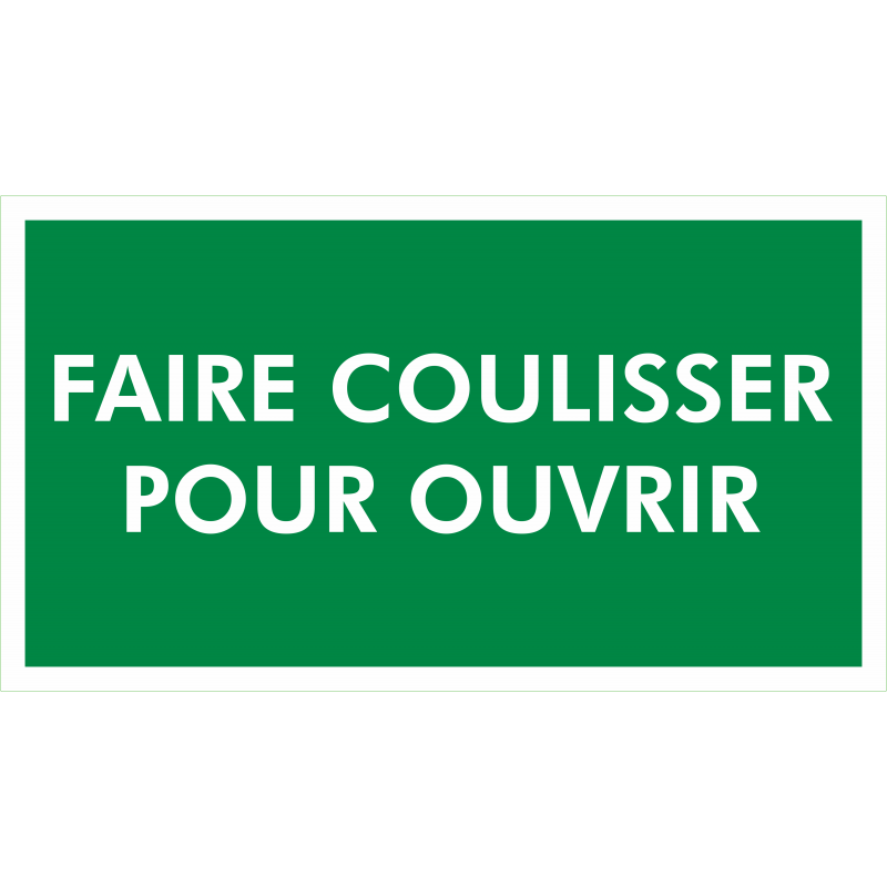 Portes coulissantes