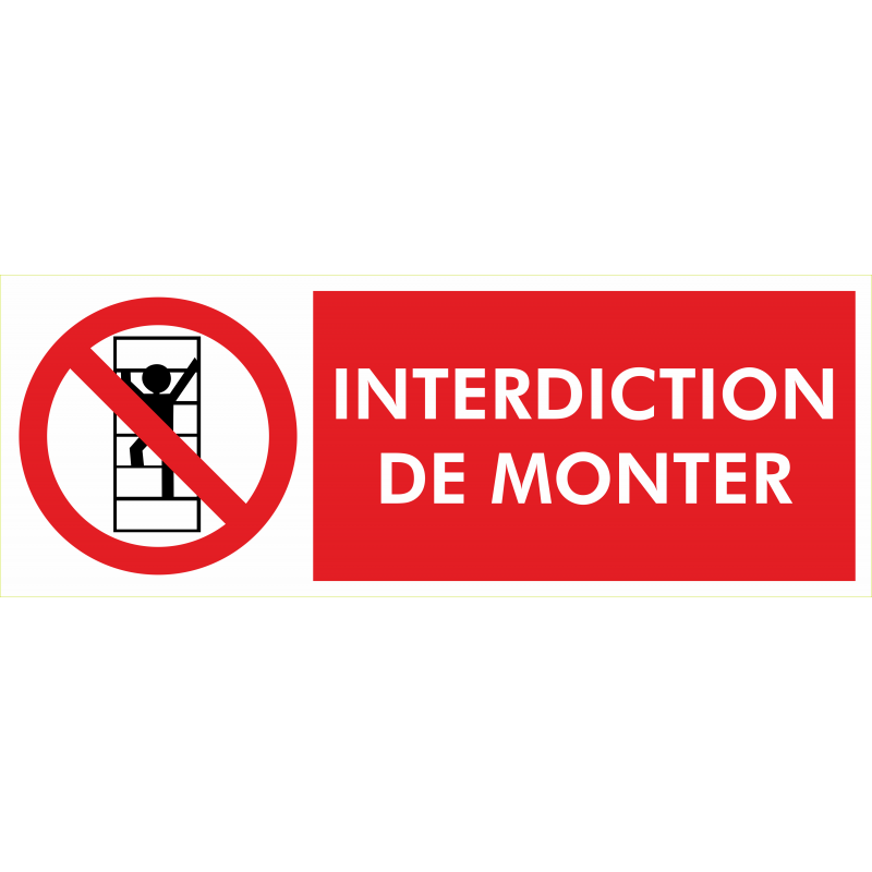 Interdiction de monter