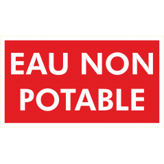 Eau non potable