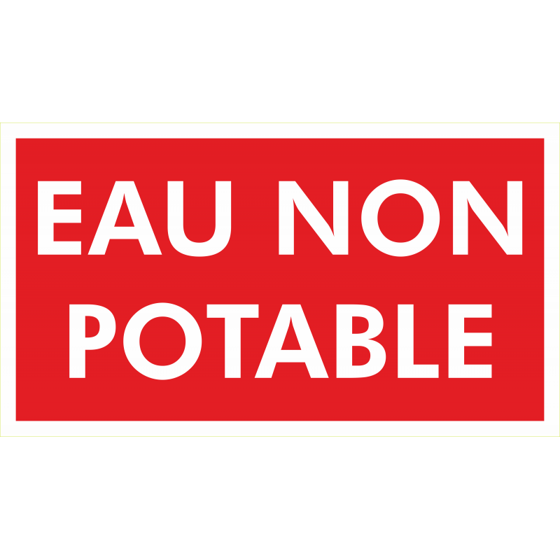Eau non potable