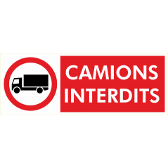 Camions interdits