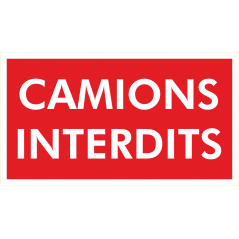 Camions interdits
