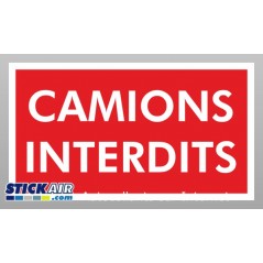 Camions interdits