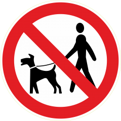Chiens interdits