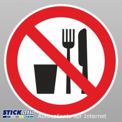 Interdiction de boire et de manger