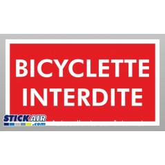 Bicyclette interdite