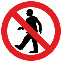 Pieton interdit