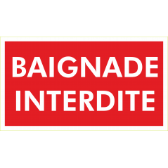 Baignade interdite