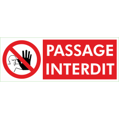 Passage interdit