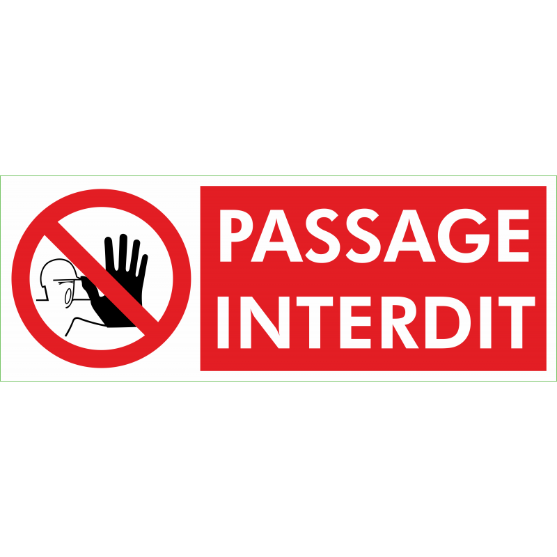 Passage interdit