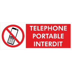 Telephone portable interdit