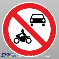 Vehicules interdits