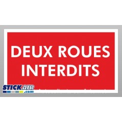 Deux roues interdits