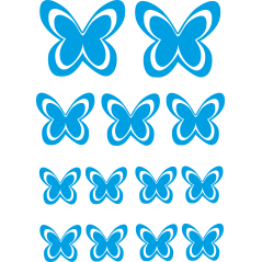 Planche papillons