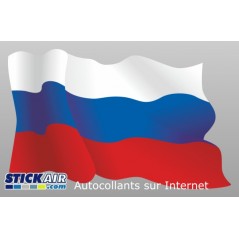 Drapeau Russie Vague