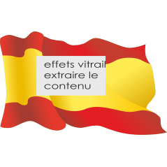 Drapeau Espagne Vague