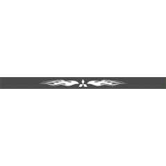 Pare soleil carbone Mitsubishi