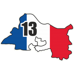 Carte Bouches du Rhone