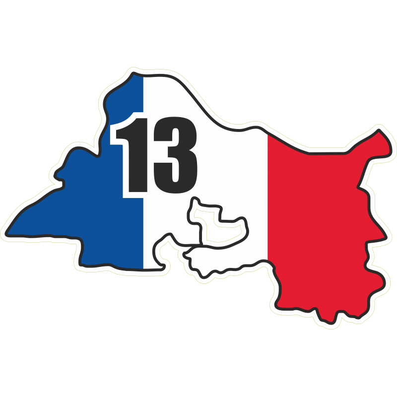 Carte Bouches du Rhone