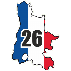 Carte Drôme