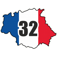 Carte Gers
