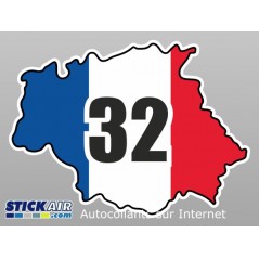 Carte Gers