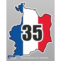 Carte Ille et Vilaine
