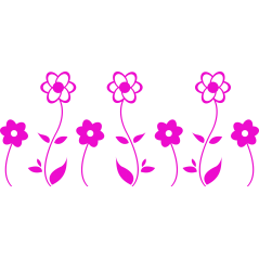 039 - Frise fleurs