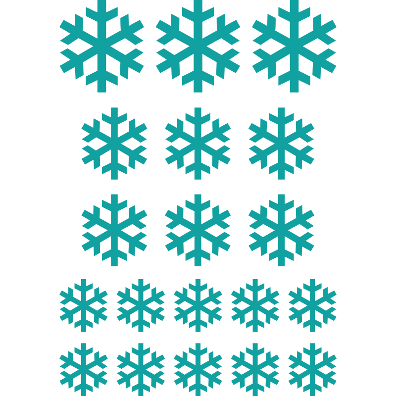 Planche flocons