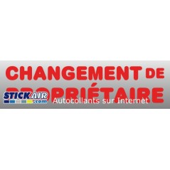 Changement de Proprietaire