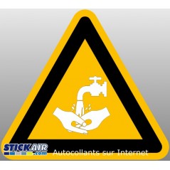 Lavage des mains obligatoire