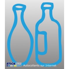 Bouteille et carafe
