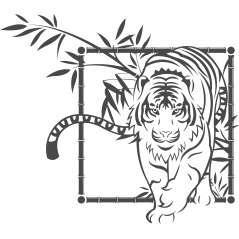 063 - Cadre tigre