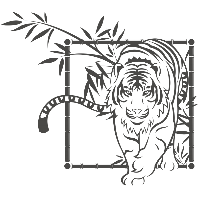 063 - Cadre tigre