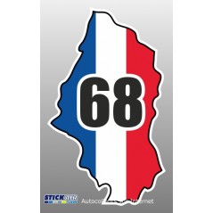 Carte Haut rhin