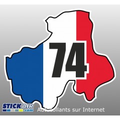 Carte Haute Savoie