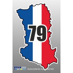 Carte Deux Sevres