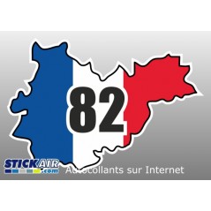 Carte Tarn et Garonne