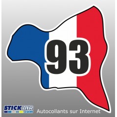 Carte Seine Saint Denis