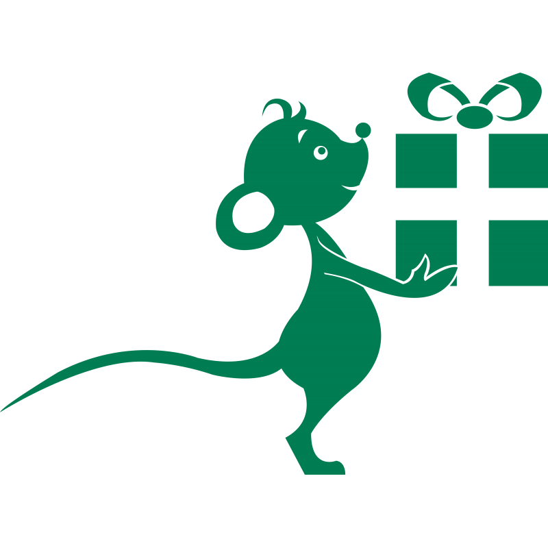 129 - Souris cadeaux
