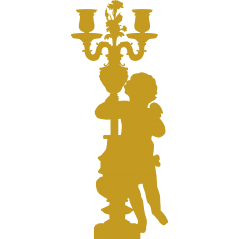 Candelabre angelot
