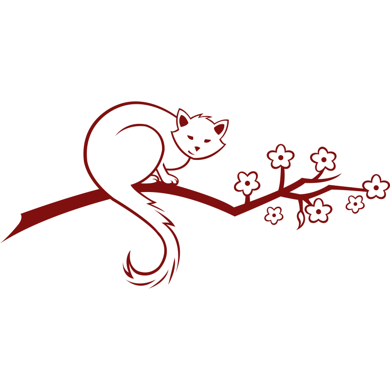 144 - Chat sur branche