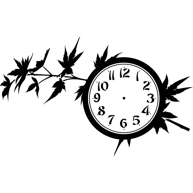 160 - Pendule feuille 1